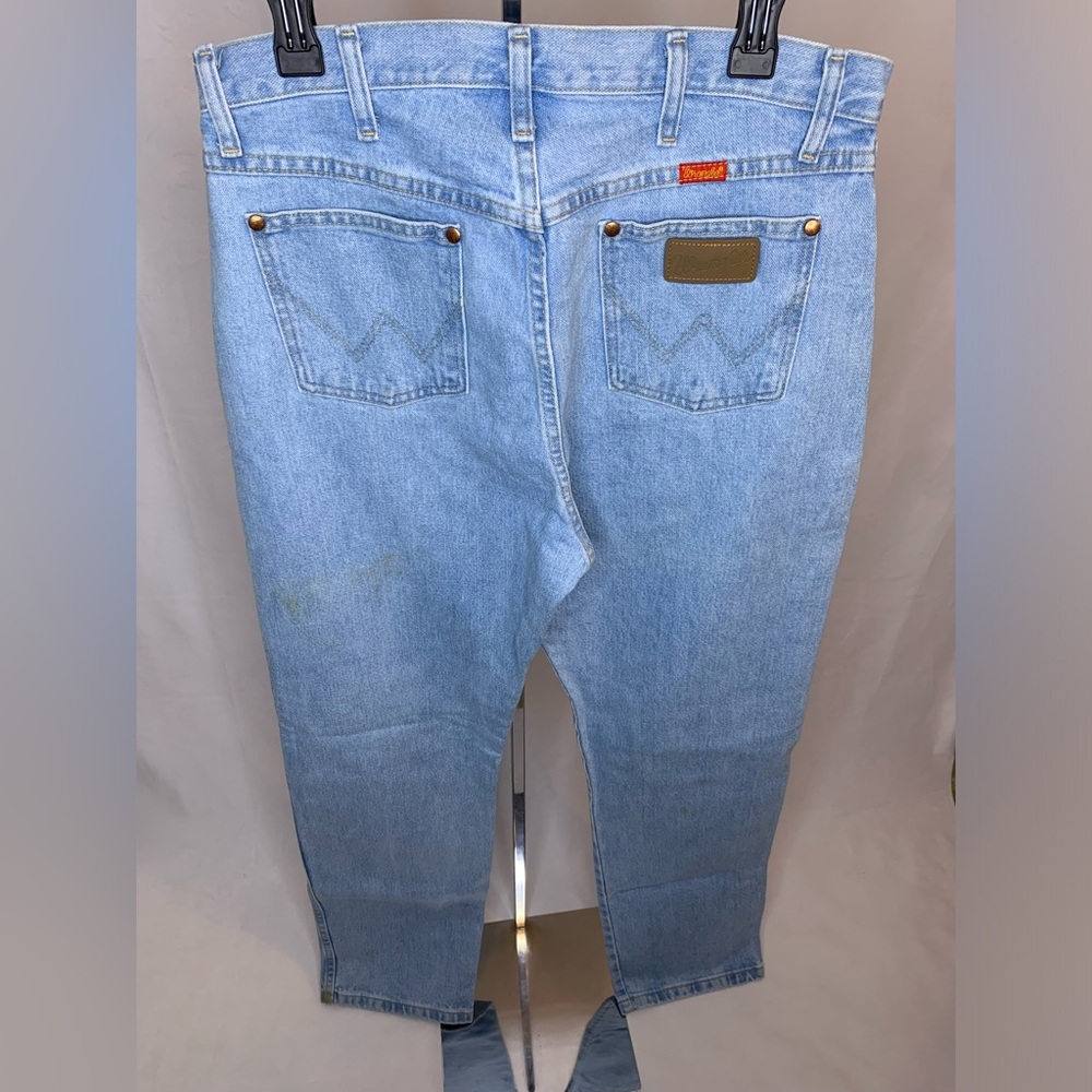 Wrangler Light Blue High-Rise Denim Jeans